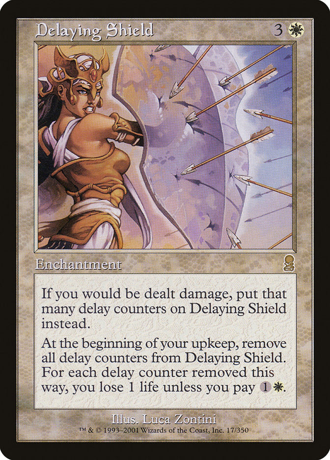 Delaying Shield - [Foil, Retro Frame] Odyssey (ODY)