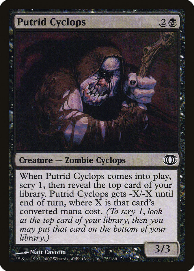 Putrid Cyclops - [Foil] Future Sight (FUT)