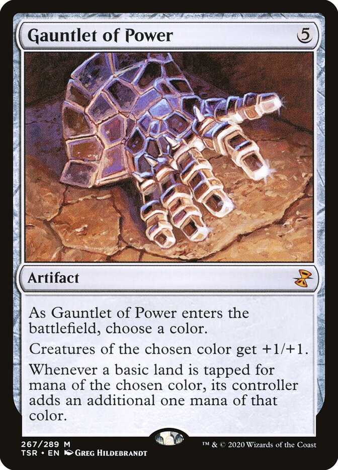 Gauntlet of Power - [Foil] Time Spiral Remastered (TSR)