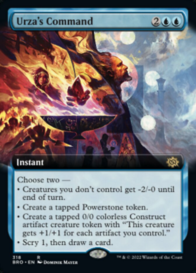Urza's Command - [Extended Art] The Brothers' War (BRO)