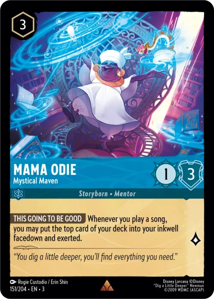 Mama Odie - Mystical Maven - [Foil] Into the Inklands (3)