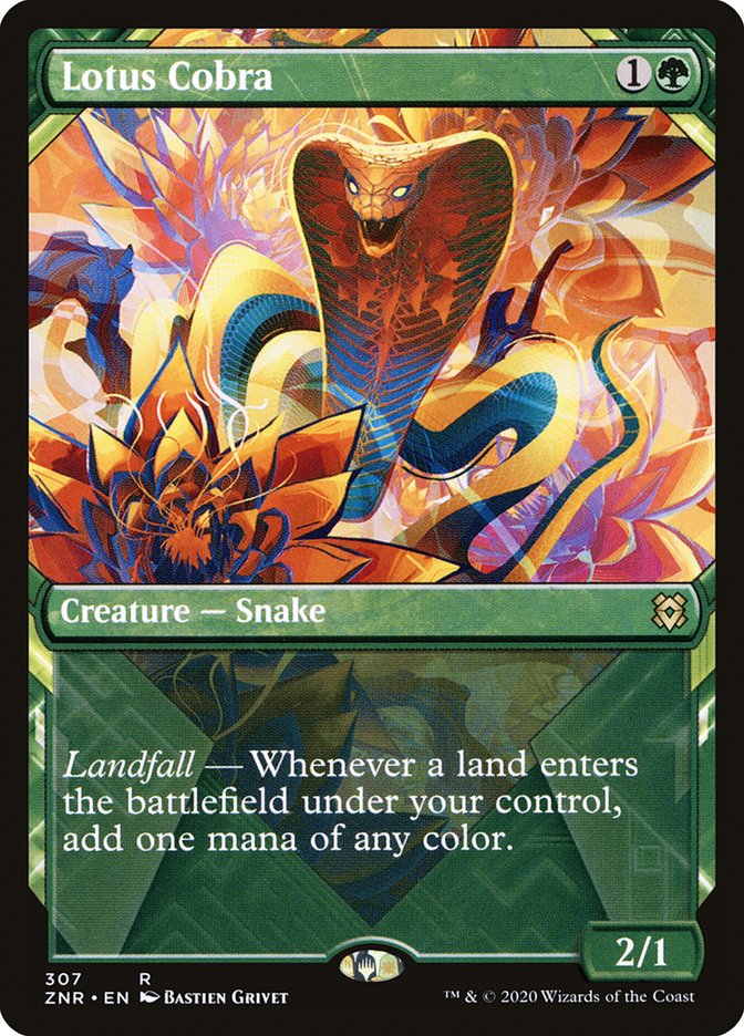 Lotus Cobra - [Foil, Showcase] Zendikar Rising (ZNR)