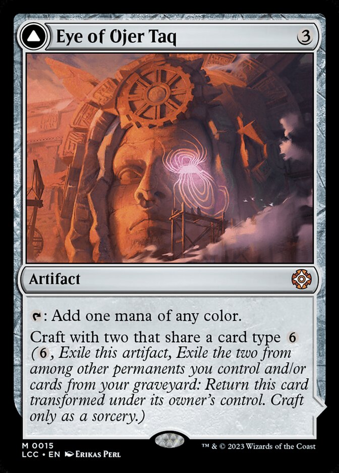 Eye of Ojer Taq // Apex Observatory - [Foil] Lost Caverns of Ixalan Commander (LCC)