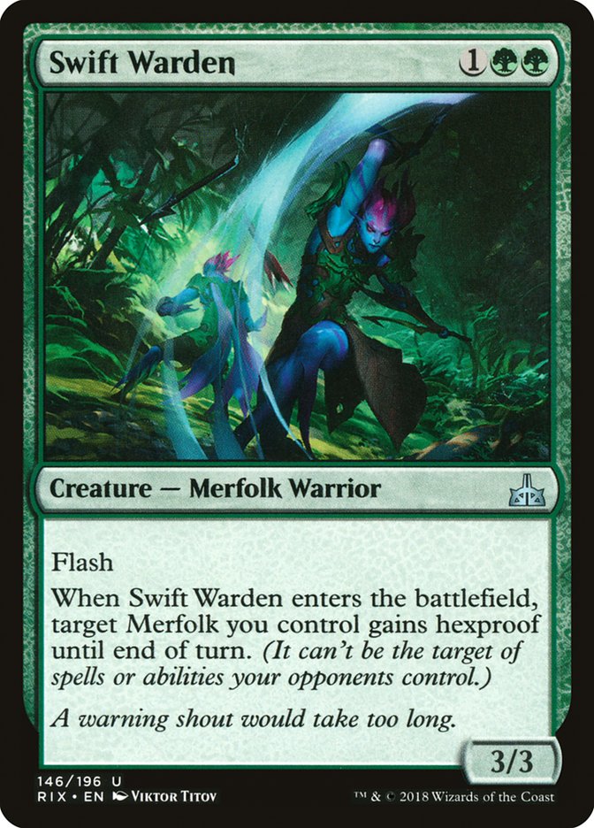 Swift Warden - [Foil] Rivals of Ixalan (RIX)