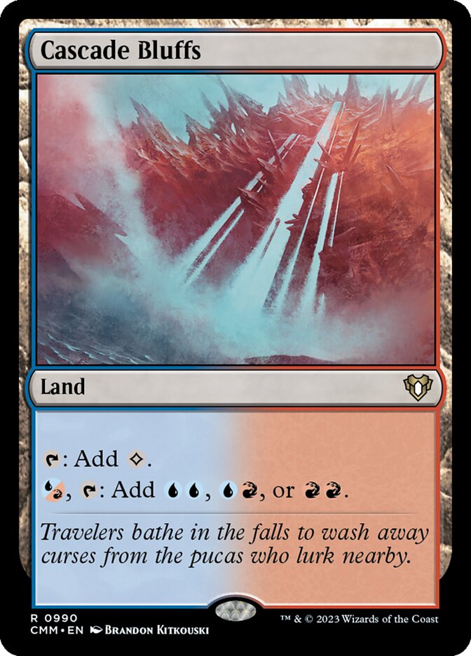 Cascade Bluffs - [Foil] Commander Masters (CMM)