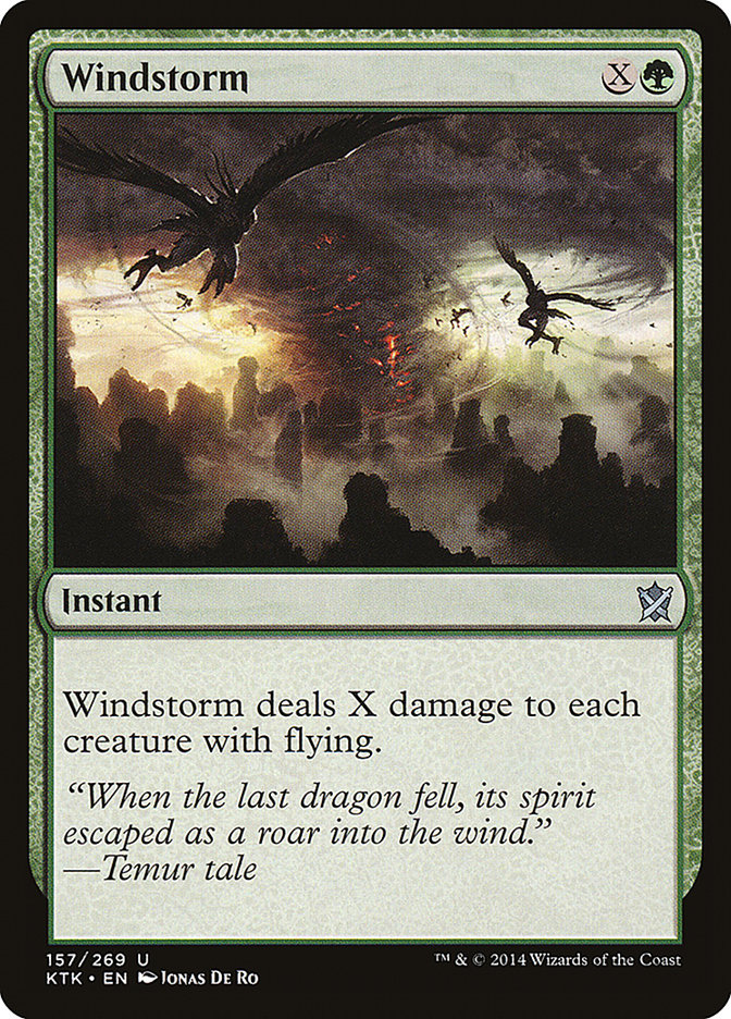 Windstorm - [Foil] Khans of Tarkir (KTK)