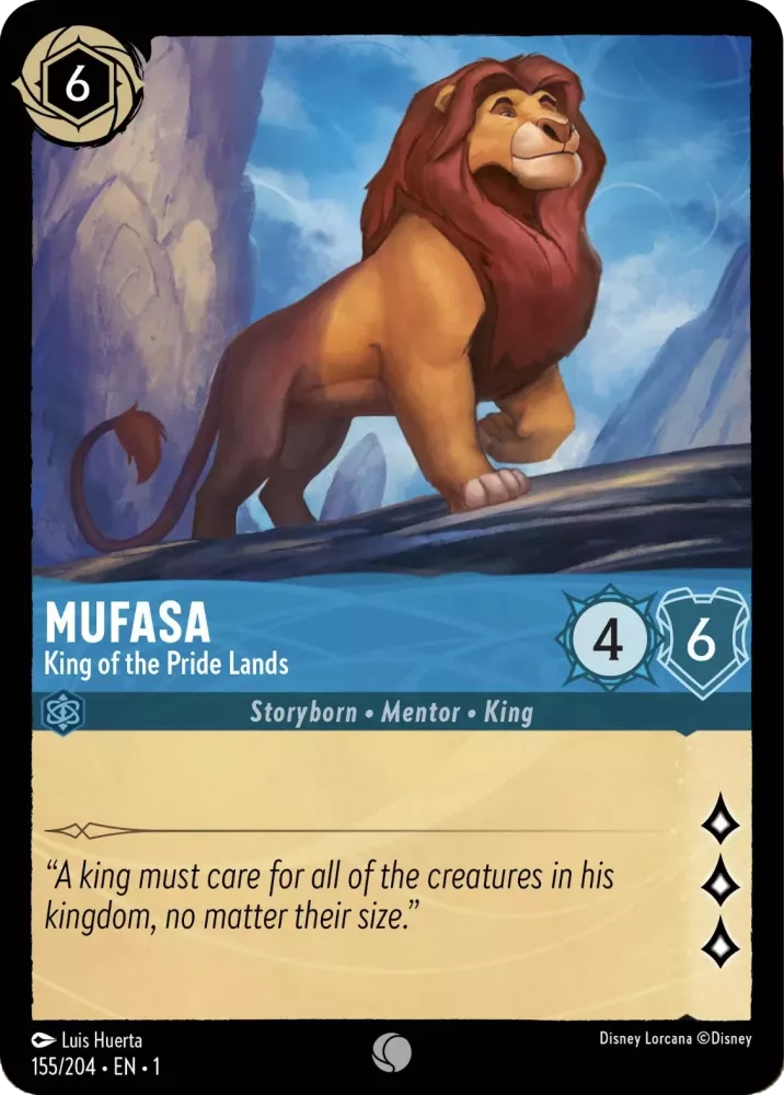 Mufasa - King of the Pride Lands - [Foil] The First Chapter (1)