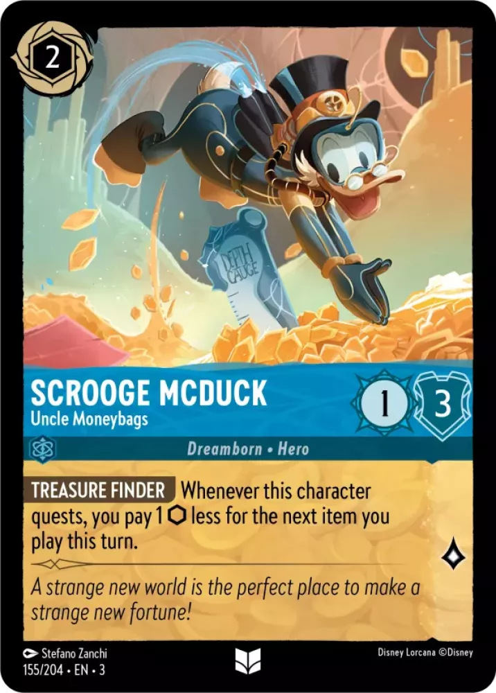 Scrooge McDuck - Uncle Moneybags - [Foil] Into the Inklands (3)