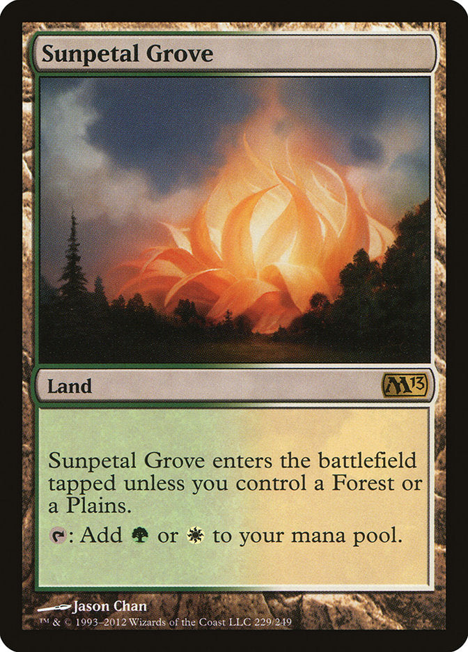 Sunpetal Grove - [Foil] Magic 2013 (M13)