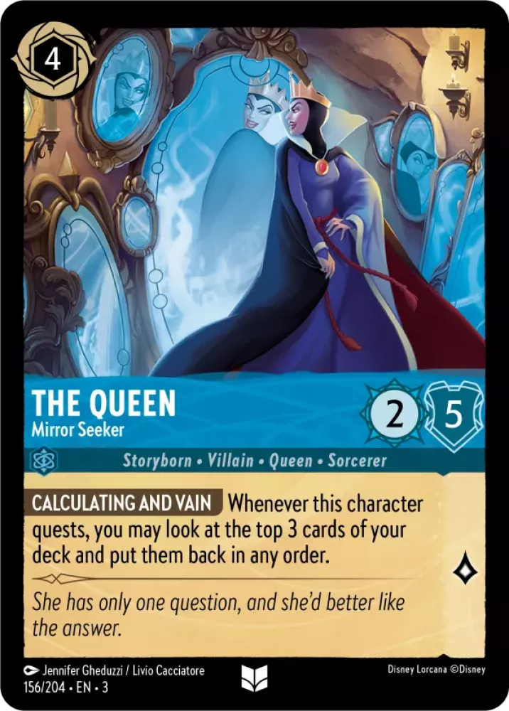 The Queen - Mirror Seeker - [Foil] Into the Inklands (3)