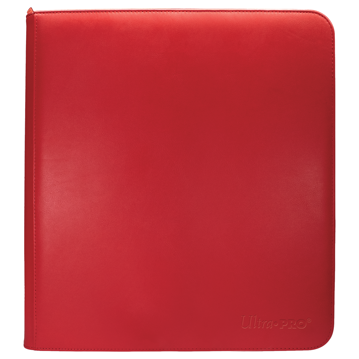 12-Pocket Ultra Pro Vivid Zippered Binder - Red