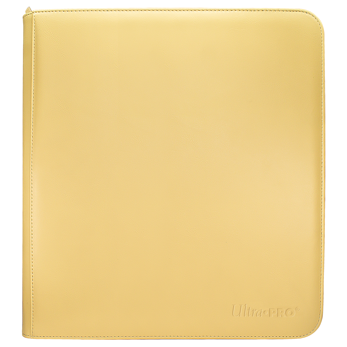 12-Pocket Ultra Pro Vivid Zippered Binder - Yellow