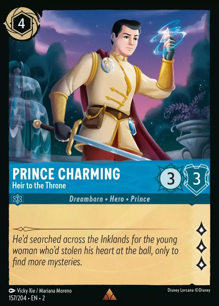 Prince Charming - Heir to the Throne - [Foil] Rise of the Floodborn (2)