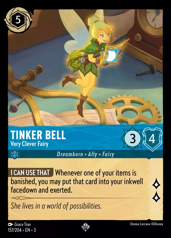 Tinker Bell - Very Clever Fairy - [Foil] Into the Inklands (3)