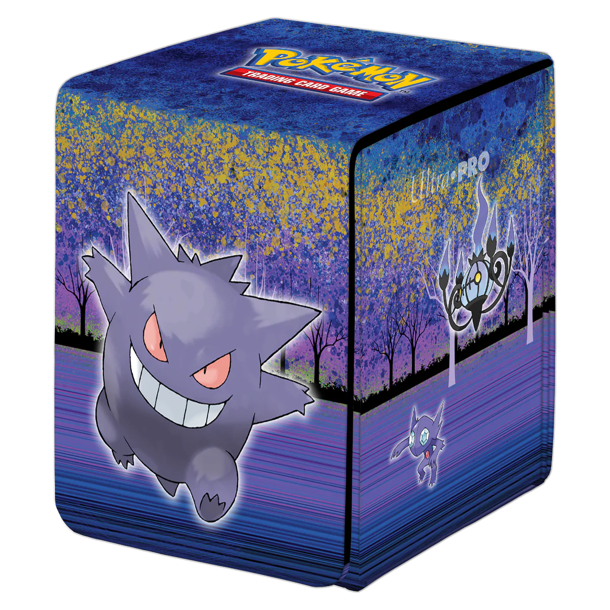Pokemon Gallery Series Gengar Haunted Hollow Alcove Flip Deck Box - Ultra Pro Deck Boxes