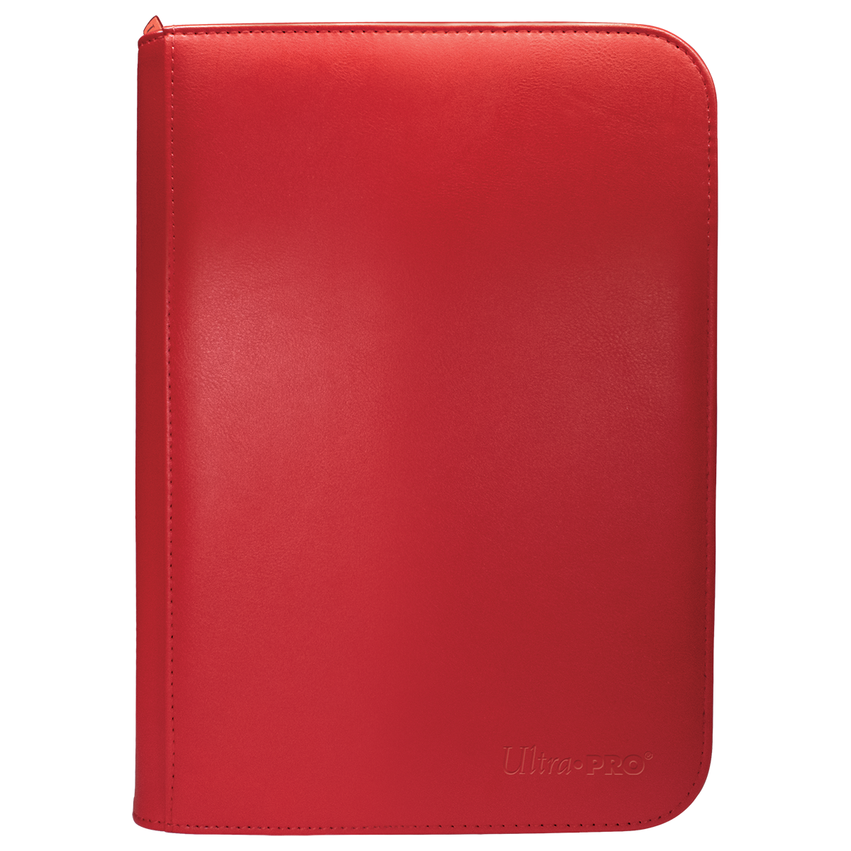 4-Pocket Ultra Pro Vivid Zippered Binder - Red