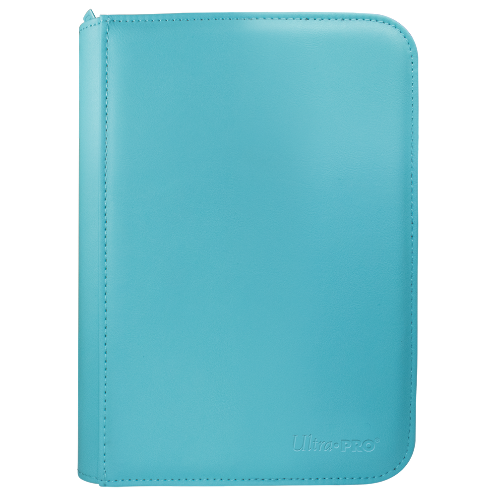4-Pocket Ultra Pro Vivid Zippered Binder - Light Blue