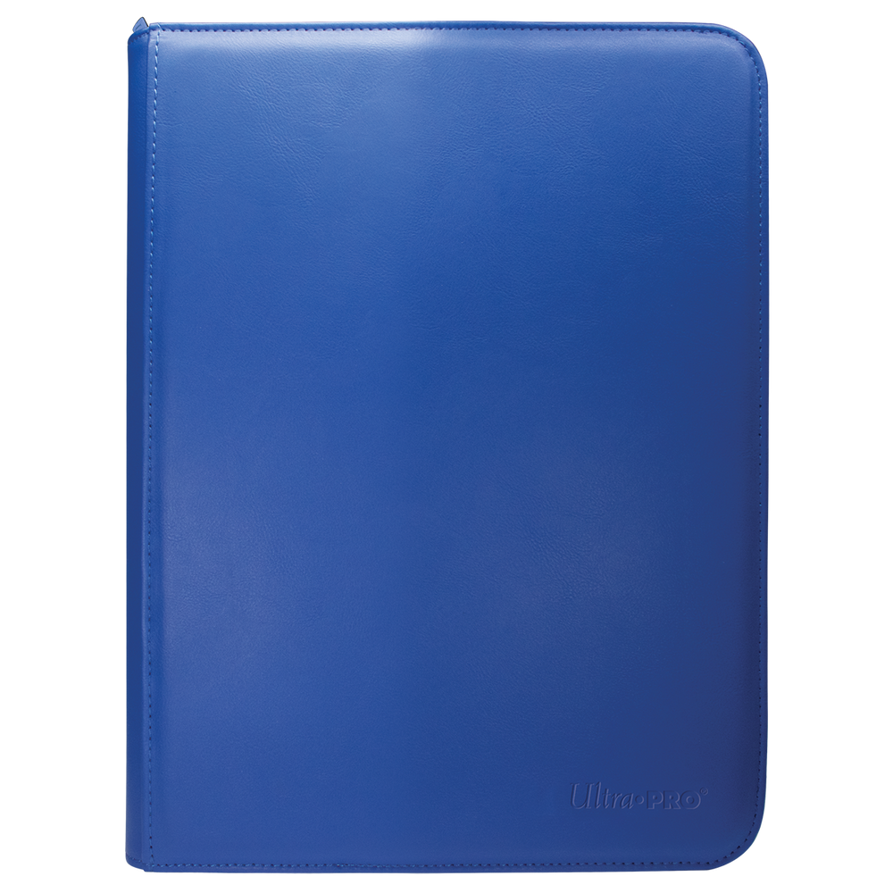9-Pocket Ultra Pro Vivid Zippered Binder - Blue