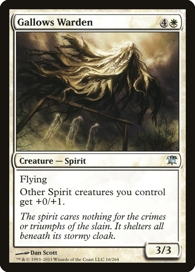 Gallows Warden - [Foil] Innistrad (ISD)