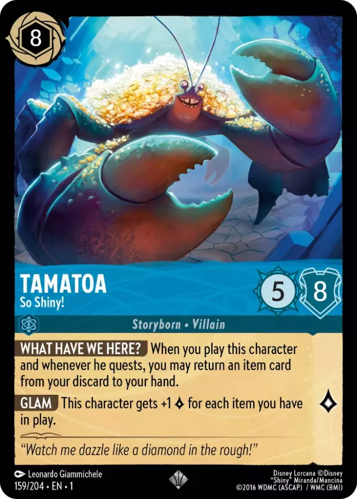 Tamatoa - So Shiny! - [Foil] The First Chapter (1)