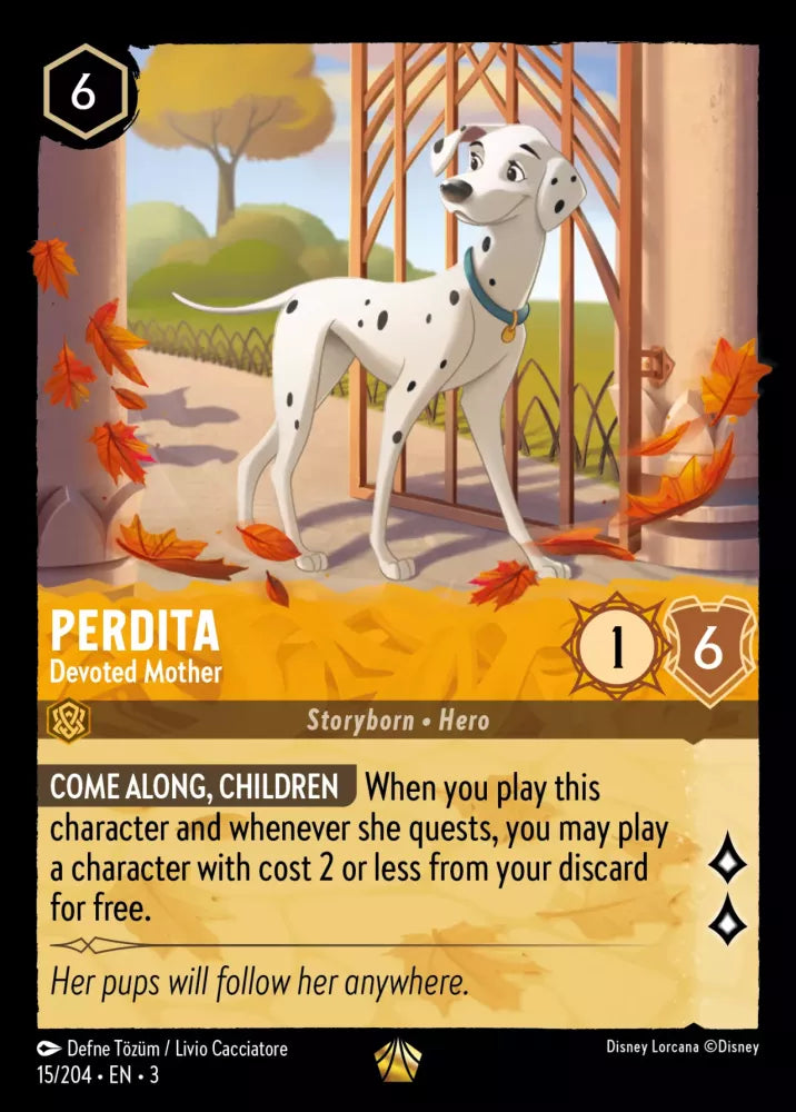 Perdita - Devoted Mother - [Foil] Into the Inklands (3)