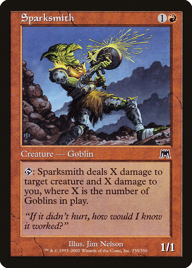 Sparksmith - [Foil, Retro Frame] Onslaught (ONS)