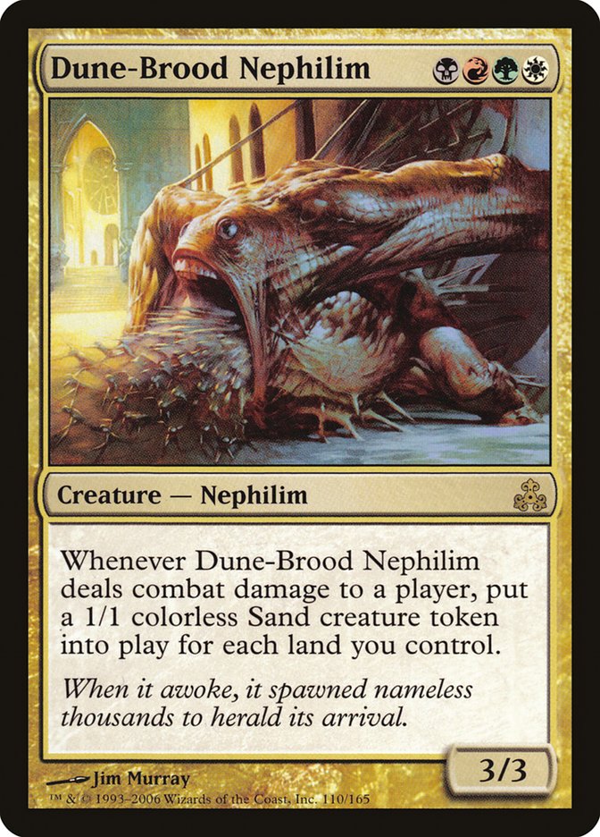 Dune-Brood Nephilim - [Foil] Guildpact (GPT)