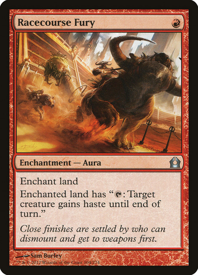 Racecourse Fury - [Foil] Return to Ravnica (RTR)