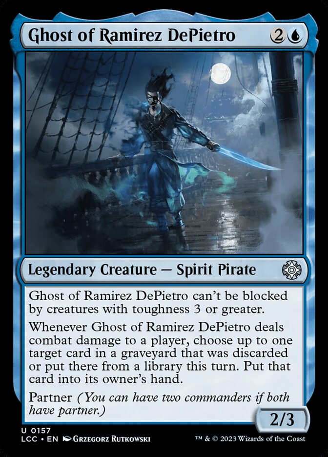 Ghost of Ramirez DePietro - Lost Caverns of Ixalan Commander (LCC)
