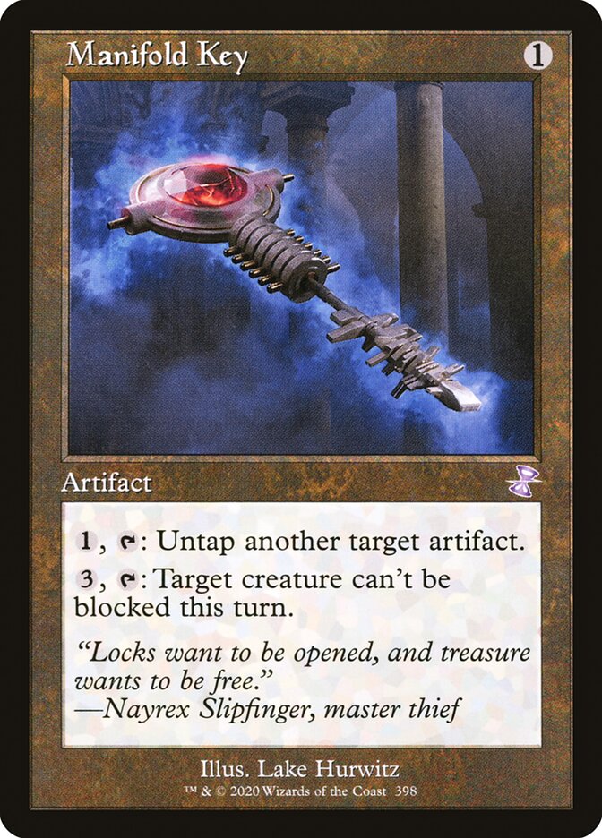 Manifold Key - [Foil, Retro Frame] Time Spiral Remastered (TSR)