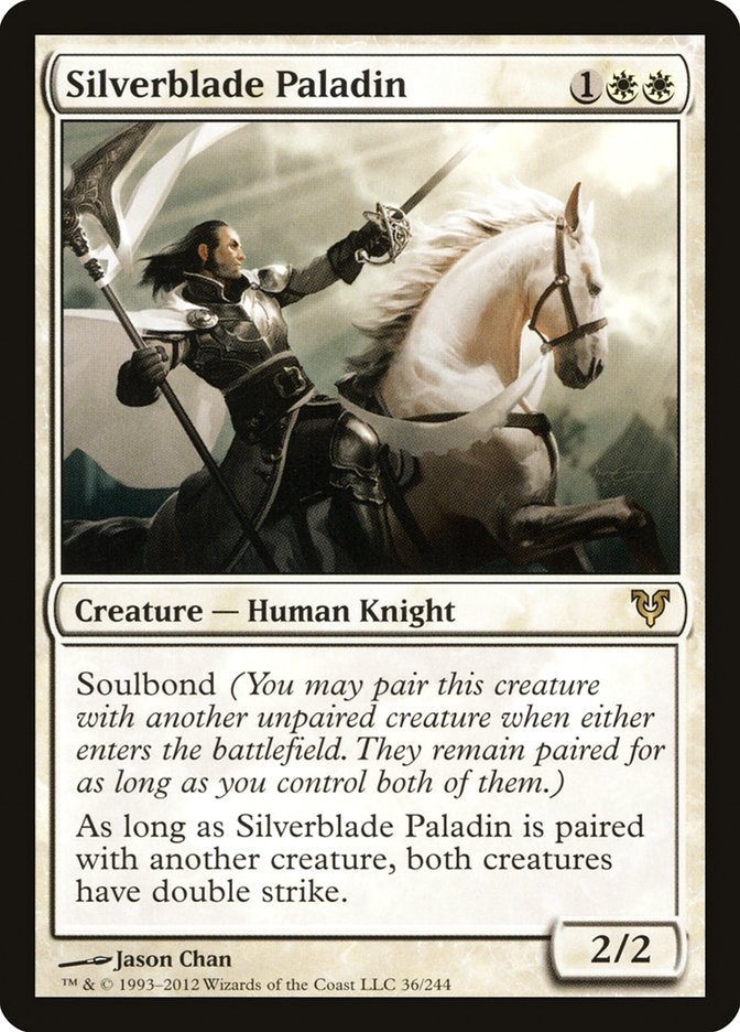 Silverblade Paladin - [Foil] Avacyn Restored (AVR)