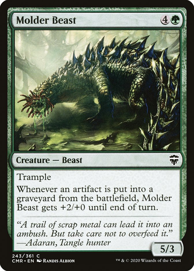 Molder Beast - [Foil] Commander Legends (CMR)