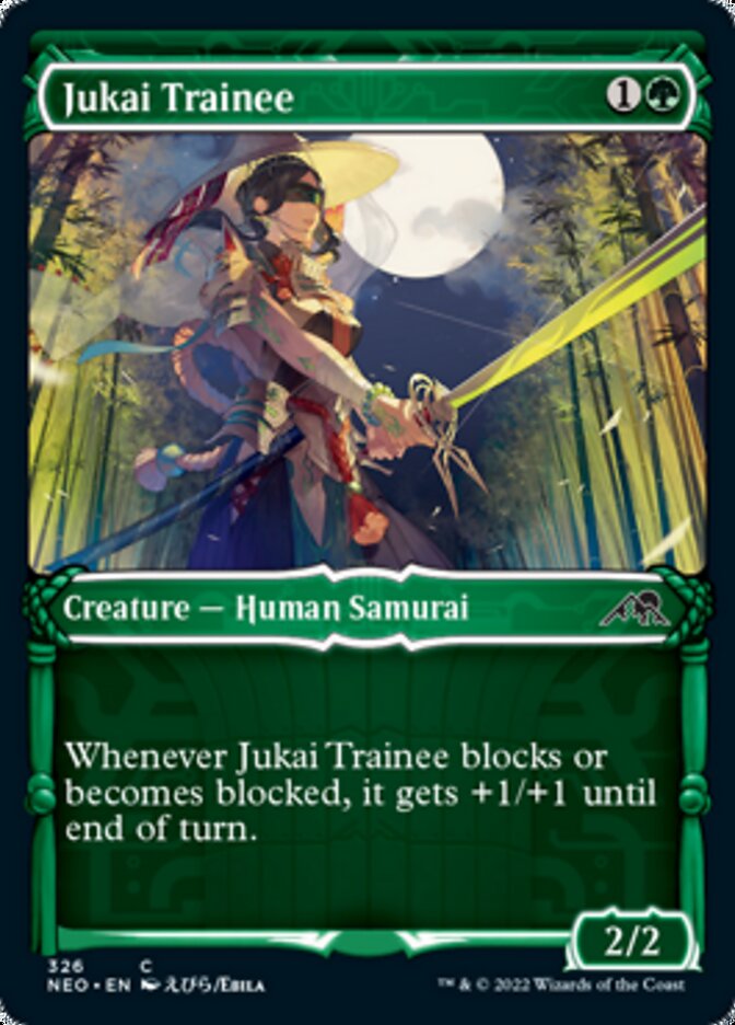 Jukai Trainee - [Foil, Showcase] Kamigawa: Neon Dynasty (NEO)