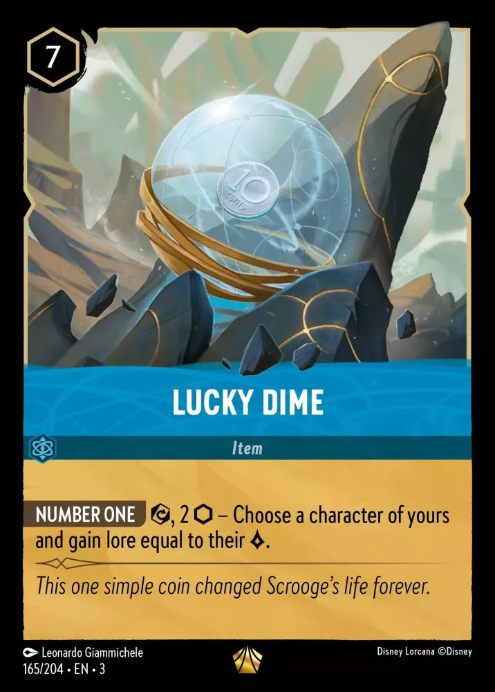 Lucky Dime - [Foil] Into the Inklands (3)