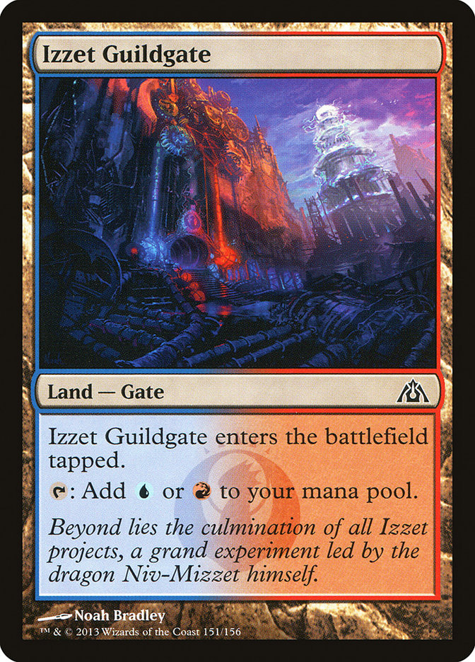 Izzet Guildgate - [Foil] Dragon's Maze (DGM)
