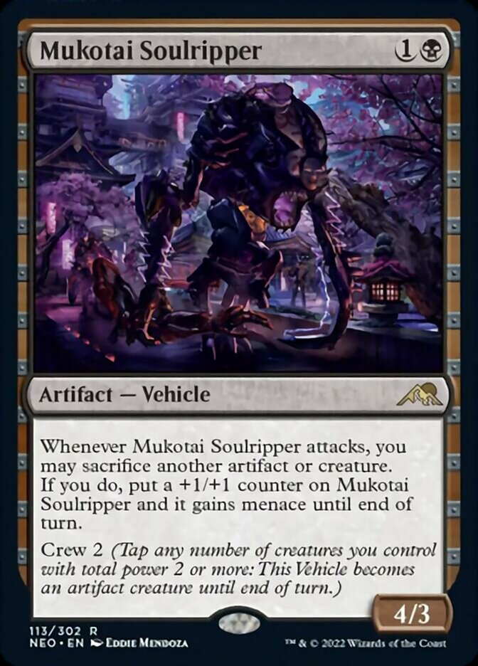 Mukotai Soulripper - [Foil] Kamigawa: Neon Dynasty (NEO)