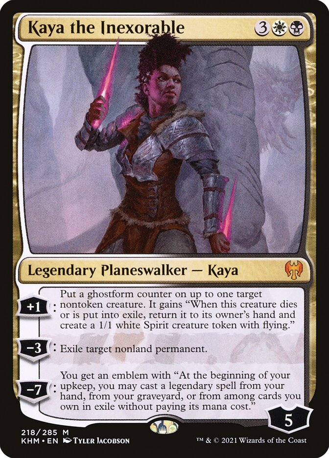Kaya the Inexorable - [Foil] Kaldheim (KHM)