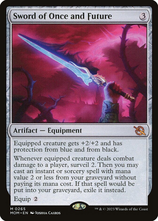 Sword of Once and Future - [Foil] March of the Machine (MOM)