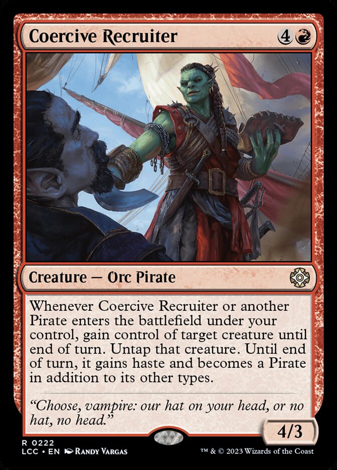 Coercive Recruiter - Lost Caverns of Ixalan Commander (LCC)