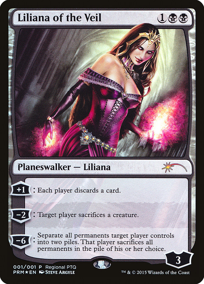 Liliana of the Veil - [Foil, Promo] Pro Tour Promos (PPRO)