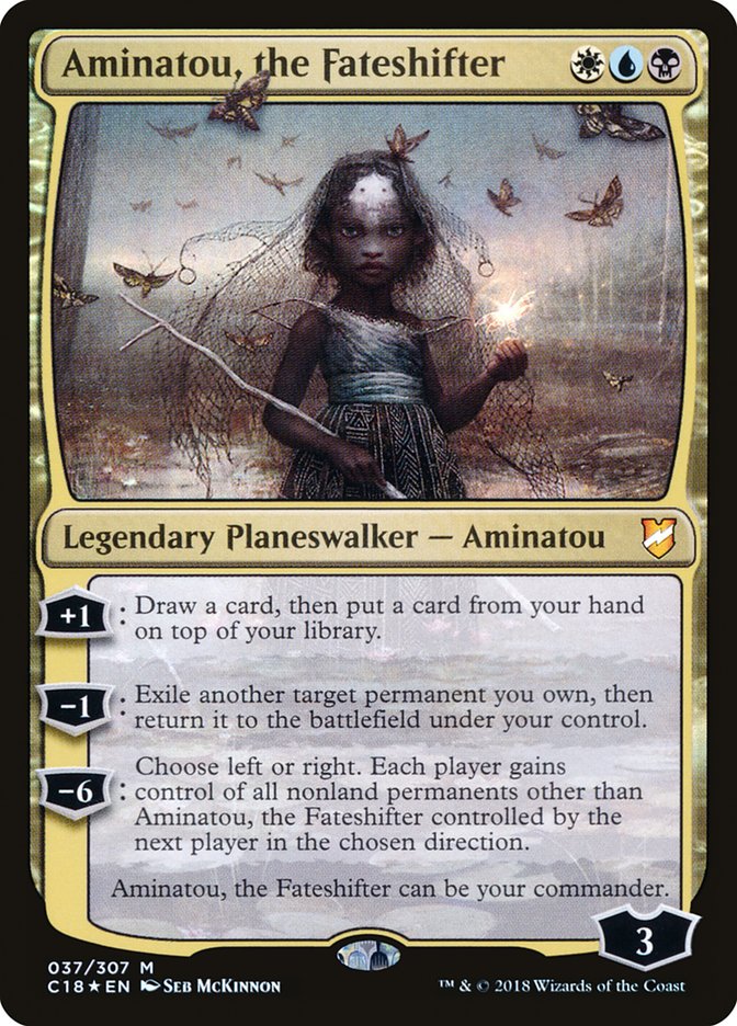 Aminatou, the Fateshifter - [Foil] Commander 2018 (C18)