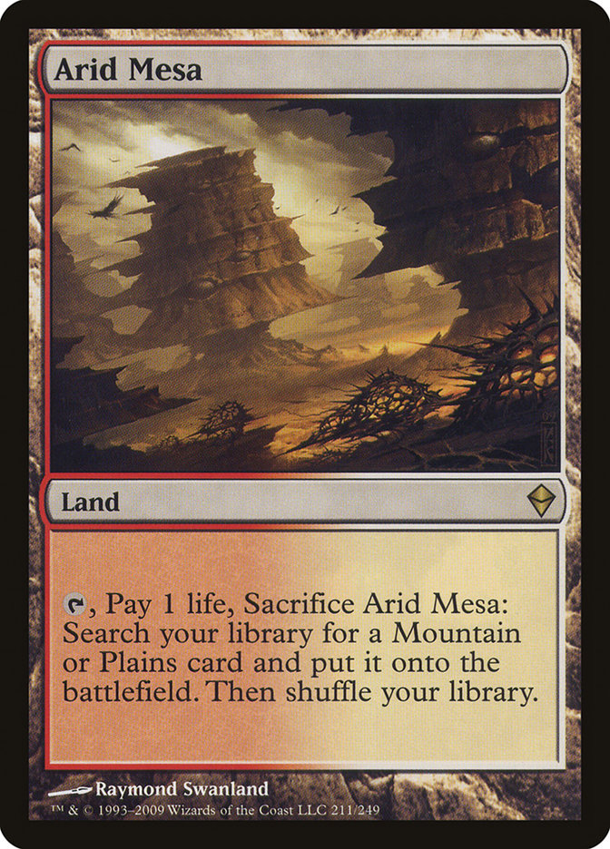 Arid Mesa - [Foil] Zendikar (ZEN)