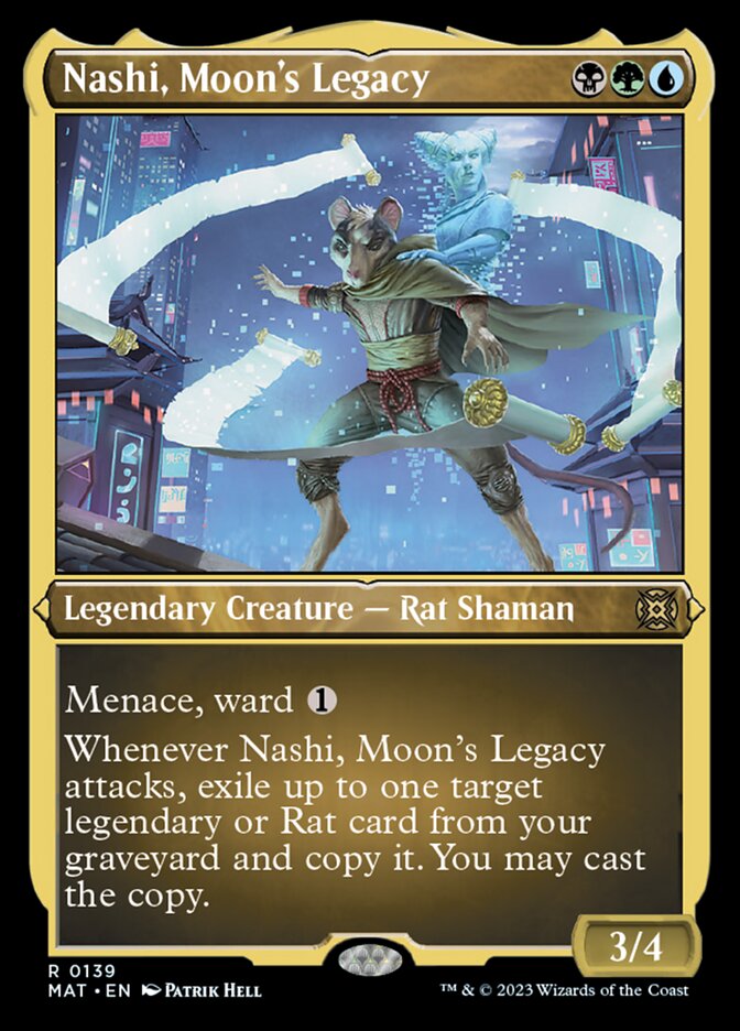 Nashi, Moon's Legacy - [Etched Foil] March of the Machine: The Aftermath (MAT)
