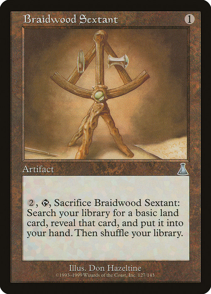 Braidwood Sextant - [Foil] Urza's Destiny (UDS)