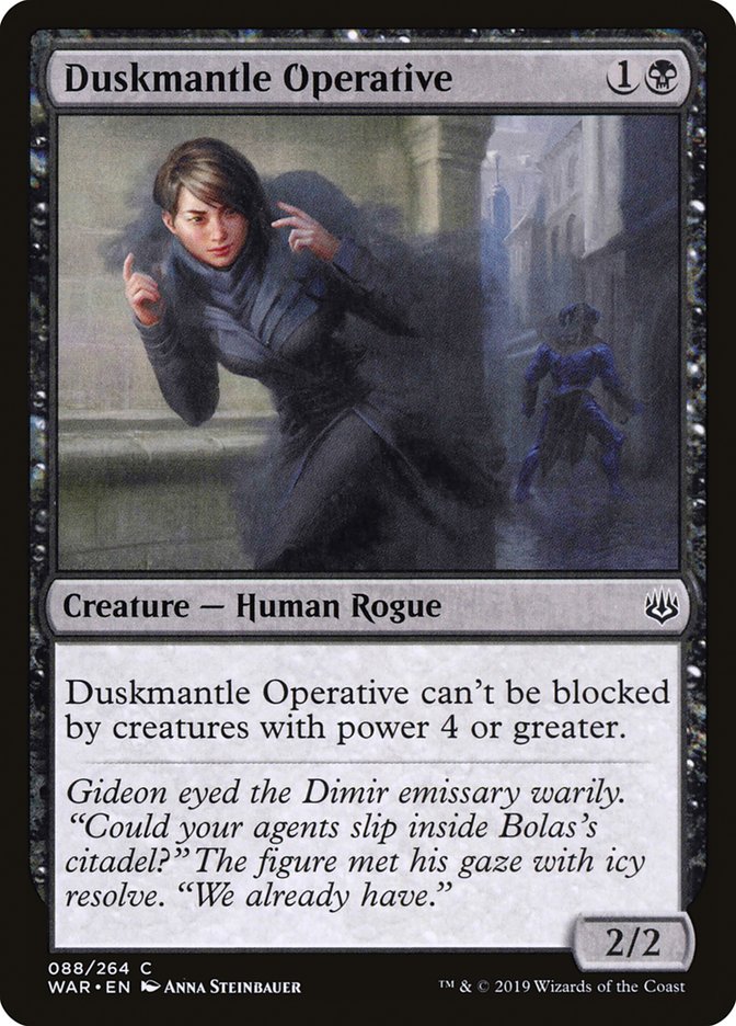 Duskmantle Operative - [Foil] War of the Spark (WAR)
