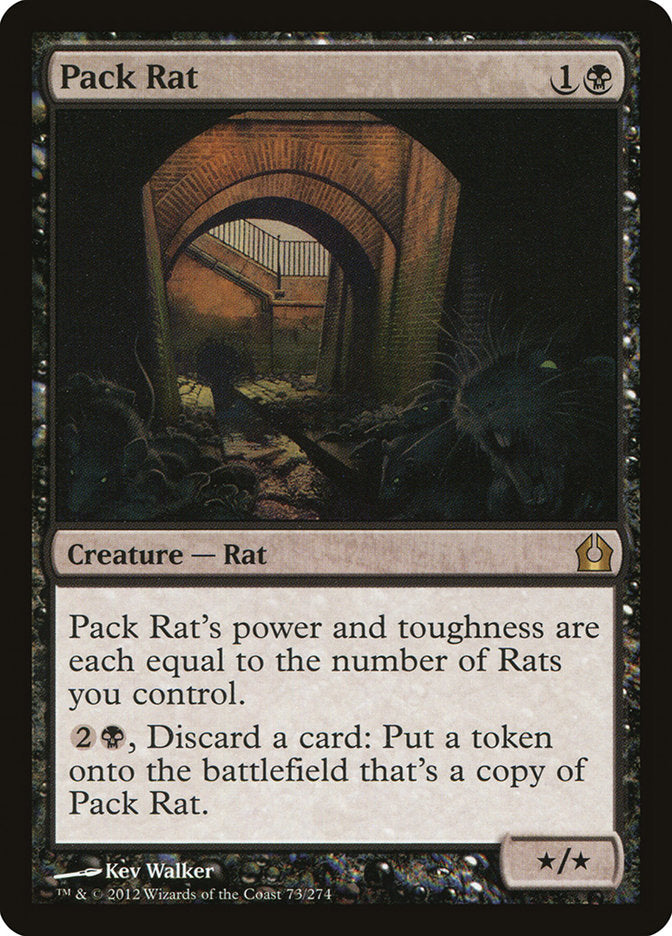 Pack Rat - [Foil] Return to Ravnica (RTR)