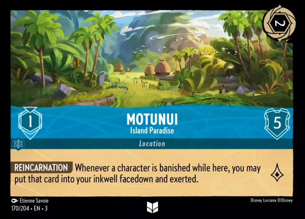 Motunui - Island Paradise - [Foil] Into the Inklands (3)