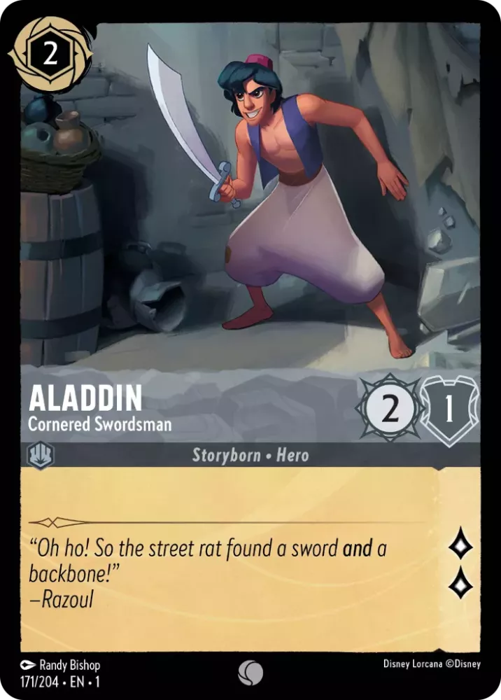 Aladdin - Cornered Swordsman - [Foil] The First Chapter (1)