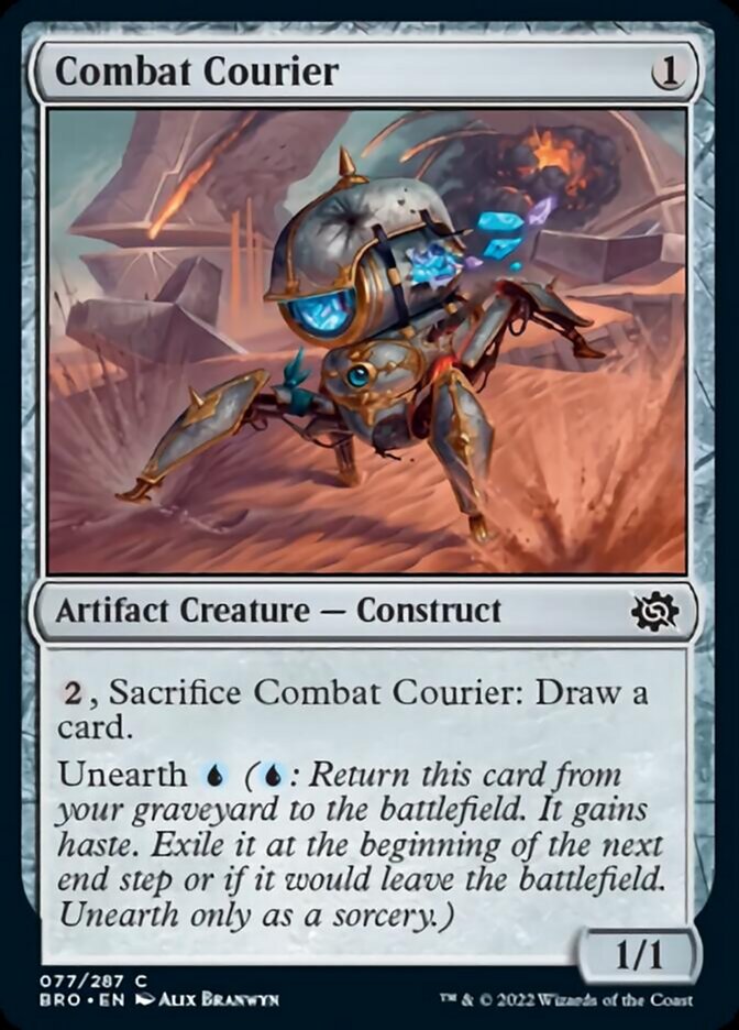 Combat Courier - [Foil] The Brothers' War (BRO)