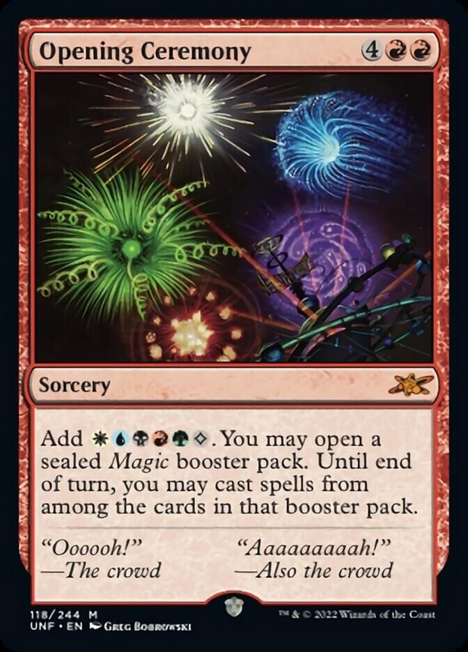 Opening Ceremony - [Foil] Unfinity (UNF)
